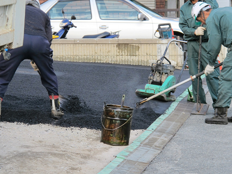 道路舗装工事